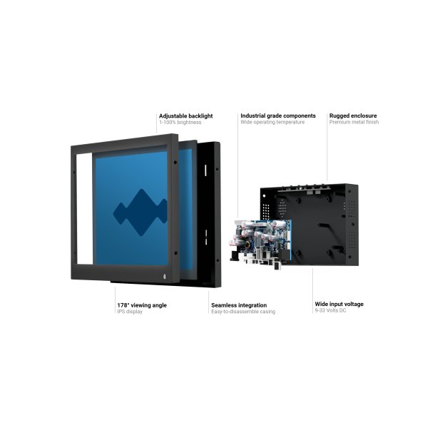 17" Wide Skermur (Metal)