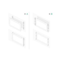 15" Wide Skermur (Plast)