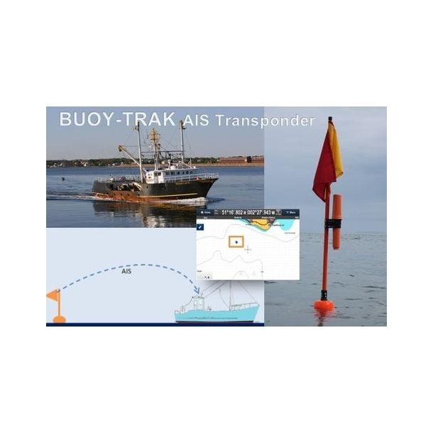 Em-Trak BUOY-Tracker - g&oacute;&eth;kendur AIS til fiskirei&eth;skap