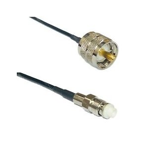 Antennu kaal LTR195 FME(F) + UHF(M)